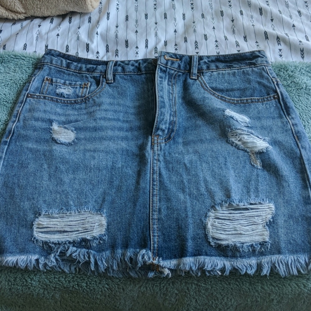 Jean skirt